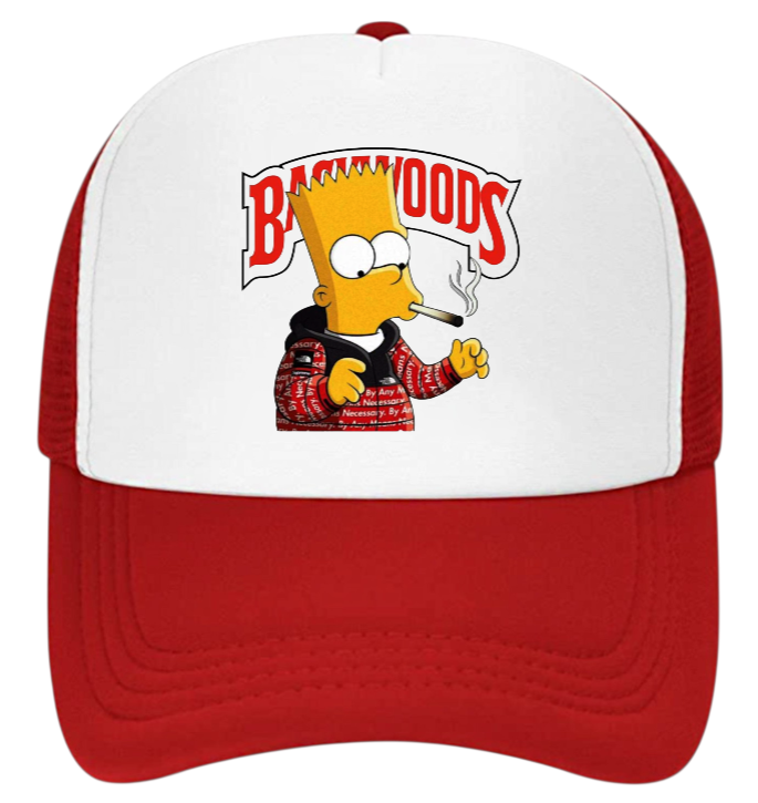 Marlboro Hat Backwoods Hat Adjustable Snapback Trucker Hat Smoke Shop Alien Hat