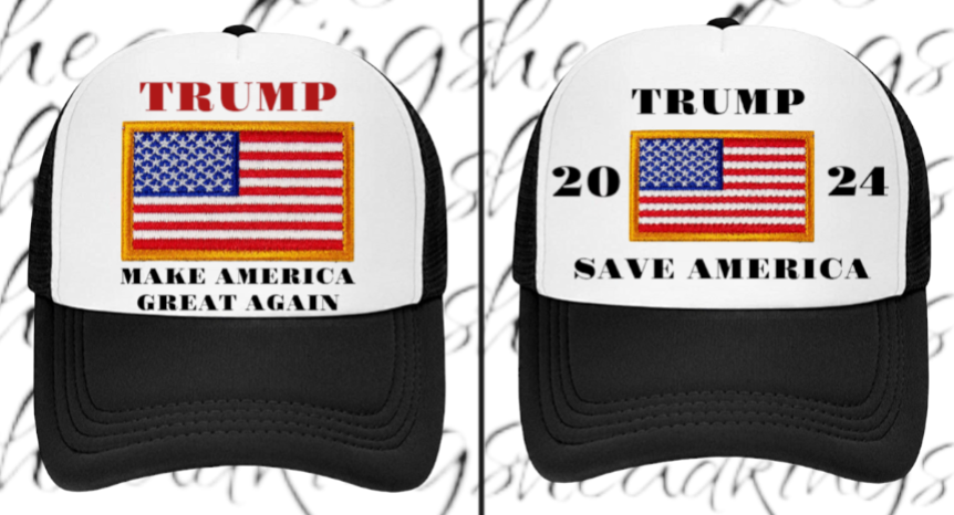 Trump Hat Trucker Hat Adjustable Snapback Make America Great Again 2024 MAGA