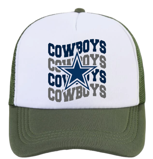 Football Hat Adjustable Snapback Trucker Hat Football Season Hat Texas Hat
