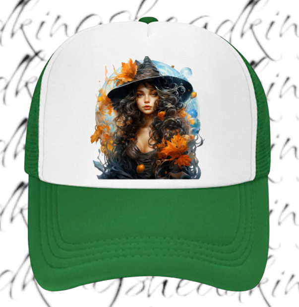 Beautiful Fairy Hat Adjustable Snapback Trucker Hat Supernatural Mythical Hat