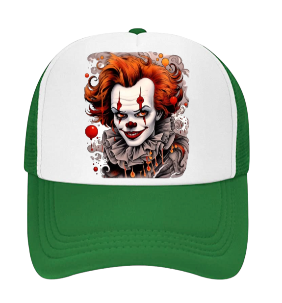 Joker Hat Clown Adjustable Snapback Trucker Hat Smiling Clown Scary Clown Hat