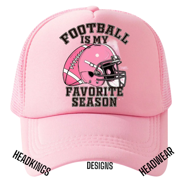 Football Season Hat Adjustable Snapback Trucker Hat Football Love Football Hat