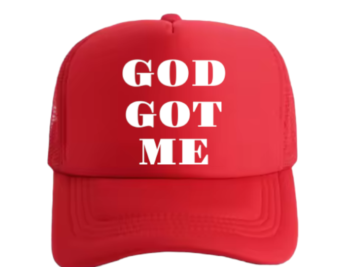 Faith Hat God Got Me Hat Trucker Hat Adjustable Snapback Hat Unisex Believe