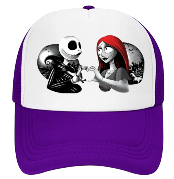 Christmas Hat Adjustable Trucker Hat Nightmare Before Christmas True Love Hat
