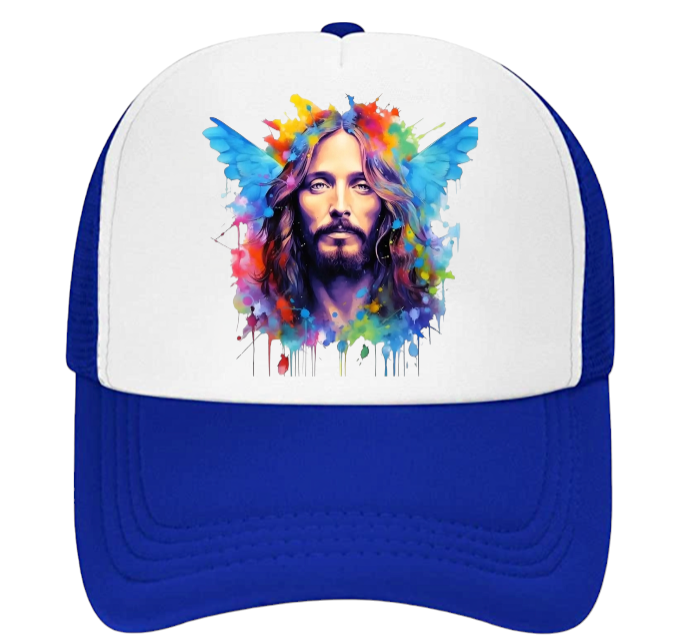 Jesus Hat Trucker Hat Outdoors Hat Religions Faith Jesus Wept Bible Verse Hat