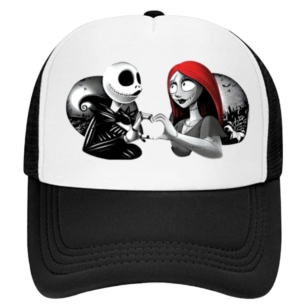 Christmas Hat Adjustable Trucker Hat Nightmare Before Christmas True Love Hat