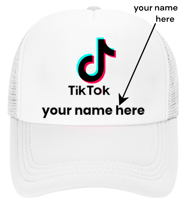 YouTube Custom Hat Subscribe Channel Social Media Followers Business Fans Gift