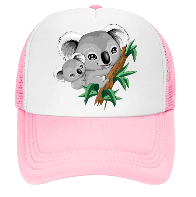 Koala Baseball Hat Trucker Hat Adjustable Unisex Hat Snapback Animal Lover Hat