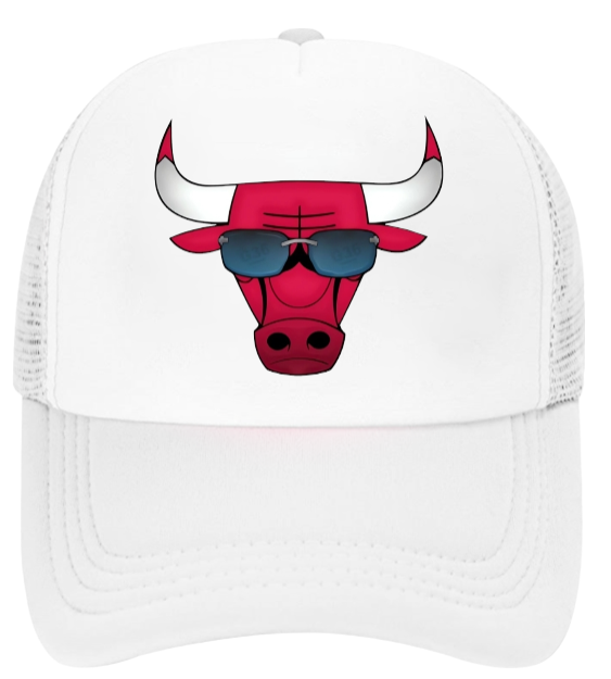 Bulls Football Hat Adjustable Snapback Trucker Hat Football Season Hat
