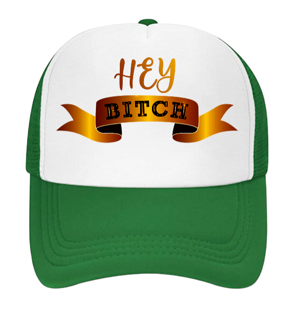 Funny Hat Adjustable Snapback Trucker Hey BItch Certified Hat Outdoors Hat