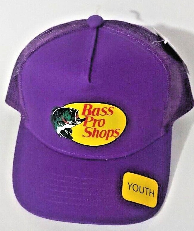 Bass Pro Shops Hat Trucker Hat Outdoors Hat Baseball Fishing Hat Snapback Youth