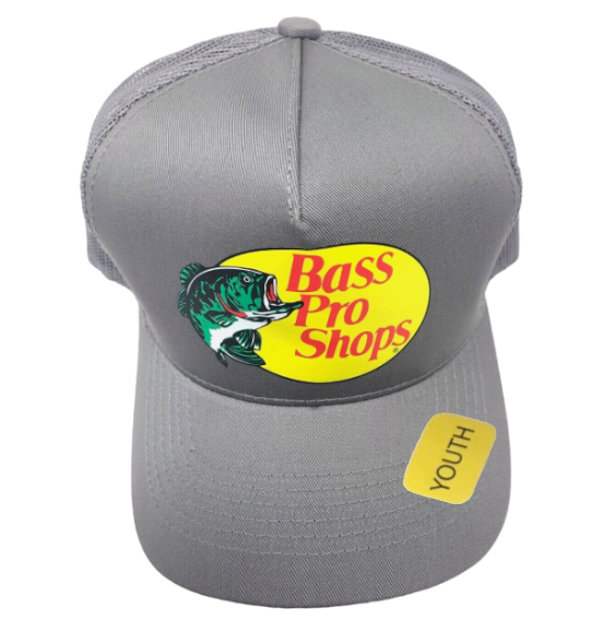 Bass Pro Shops Hat Trucker Hat Outdoors Hat Baseball Fishing Hat Snapback Youth