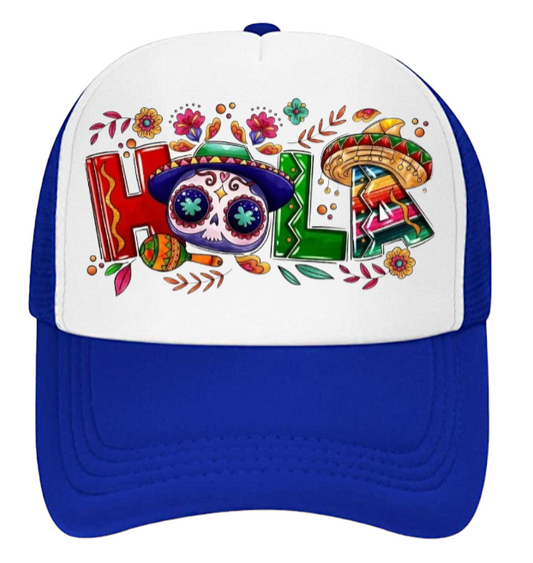Mexican Greetings Baseball Hat Trucker Hat Adjustable Snapback Hat Unisex Hat