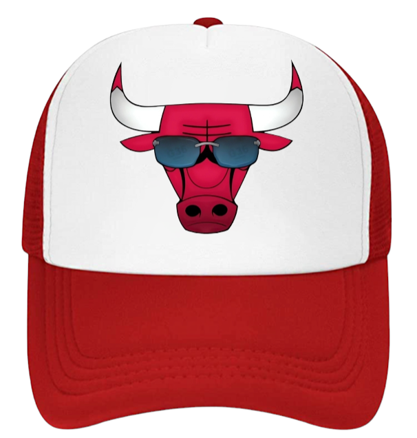 Bulls Football Hat Adjustable Snapback Trucker Hat Football Season Hat