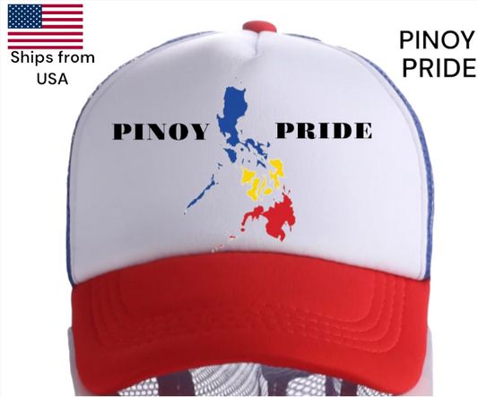 Map of Philippines Hat Adjustable Snapback Trucker Hat Pinoy Pride Outdoors Hat