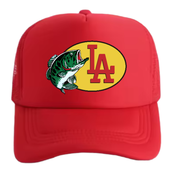 Los Angeles Hat Adjustable Snapback Trucker Hat Outdoors Fishing Hat Dodgers Hat
