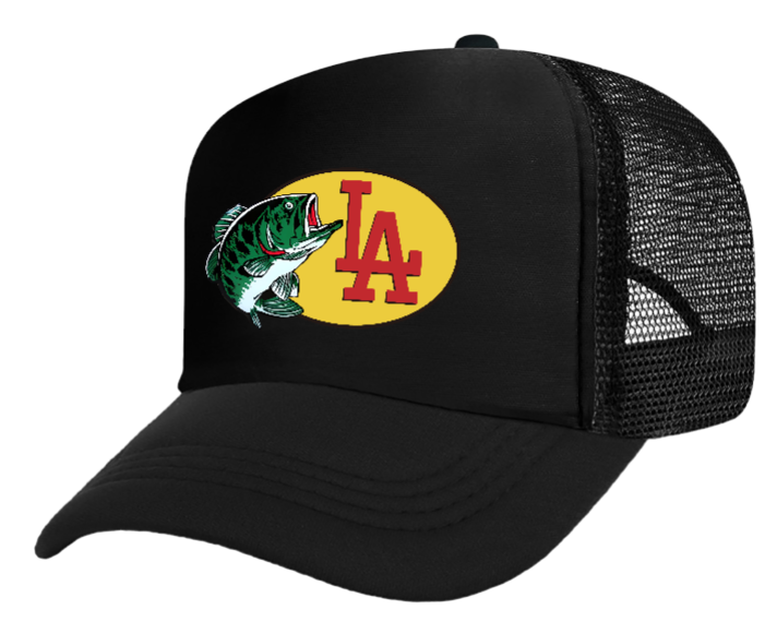 Los Angeles Hat Adjustable Snapback Trucker Hat Outdoors Fishing Hat Dodgers Hat