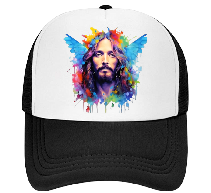 Jesus Hat Trucker Hat Outdoors Hat Religions Faith Jesus Wept Bible Verse Hat