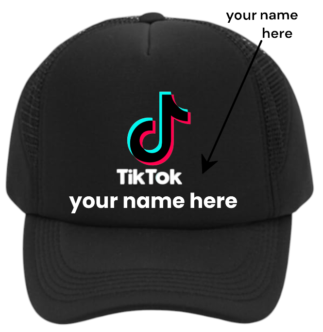 YouTube Custom Hat Subscribe Channel Social Media Followers Business Fans Gift