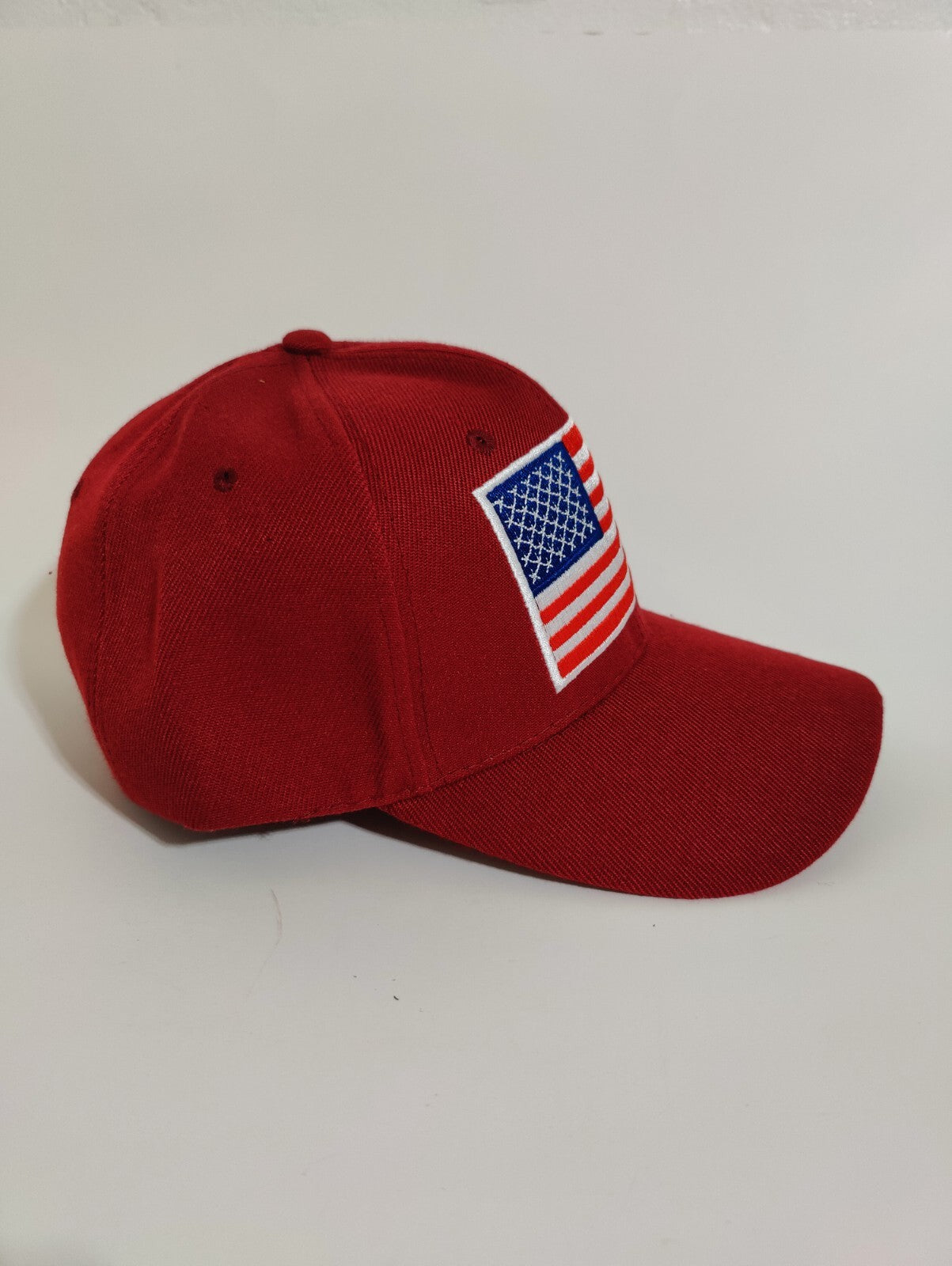America Flag Hat Adjustable Baseball Hat American Flag Hat USA Embroidery Hat