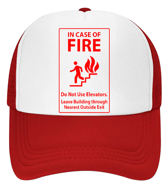 Safety Hat Adjustable Snapback Trucker Hat Safety First Educational Employee Hat