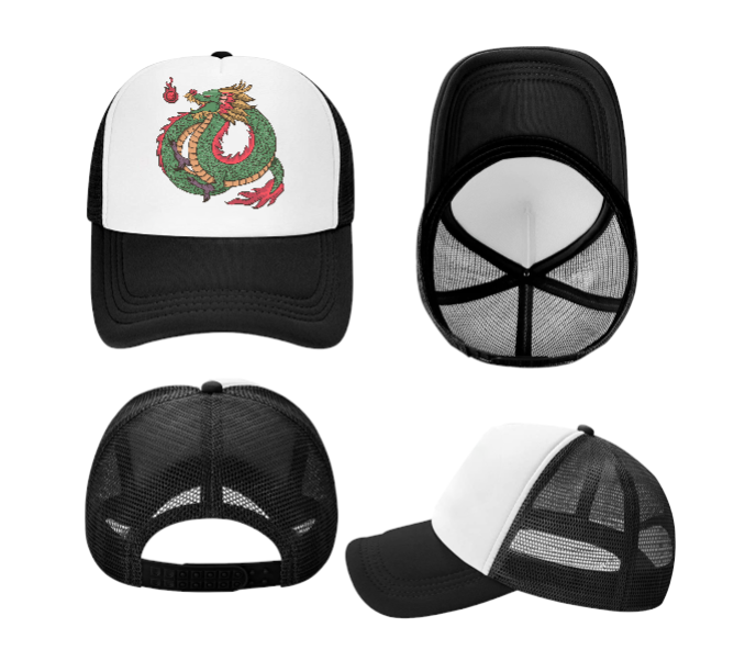 Dragon Hat Baseball Hat Trucker Hat Adjustable Snapback Hat Danger Fire Dragon