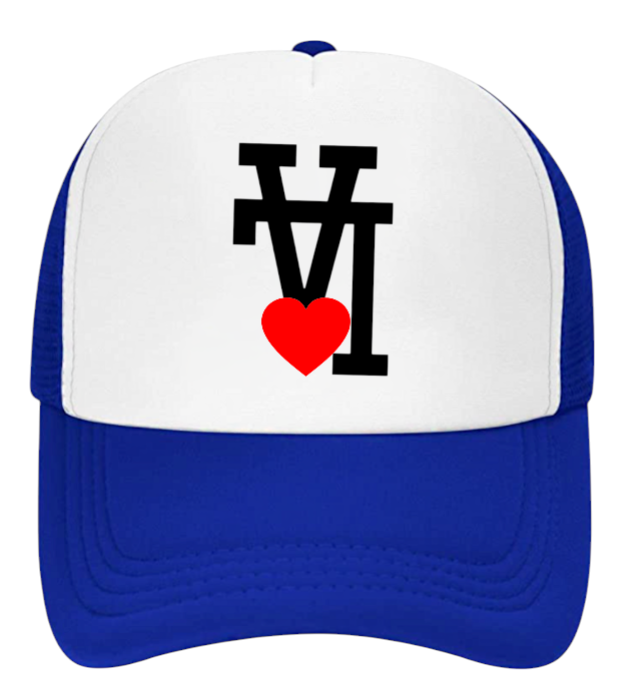 LA Dodgers Hat Adjustable Snapback Trucker Hat  Baseball Hat Los Angeles Heart