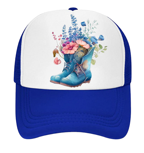 Garden Boots Hat Baseball Hat for Florist Farmer Gardener Flower Lover Hat