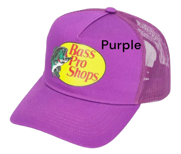 Bass Pro Shops Hat Snapback Adjustable Meshback Trucker Hat Fishing Hat Gift