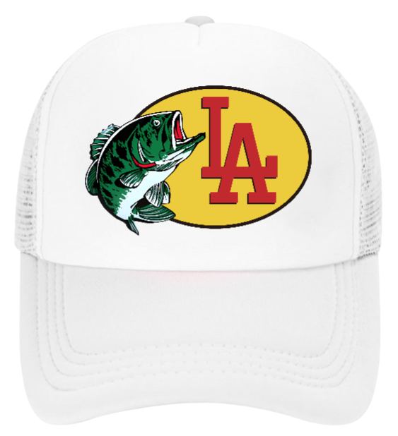 Los Angeles Hat Adjustable Snapback Trucker Hat Outdoors Fishing Hat Dodgers Hat