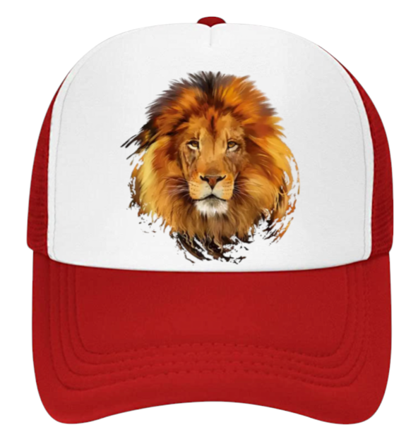 Lion Hat Adjustable Snapback Trucker Hat Lion King Hat King of Jungle Safari Hat