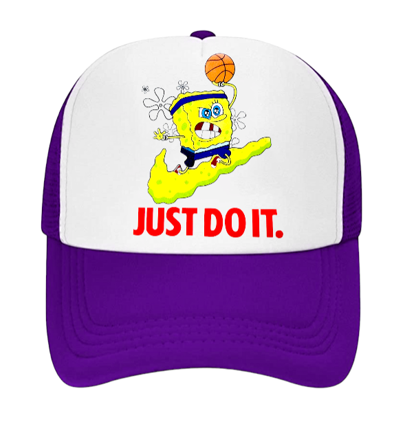 Basketball Hat Adjustable Snapback Trucker Hat Anime Cartoon Playing Basketball