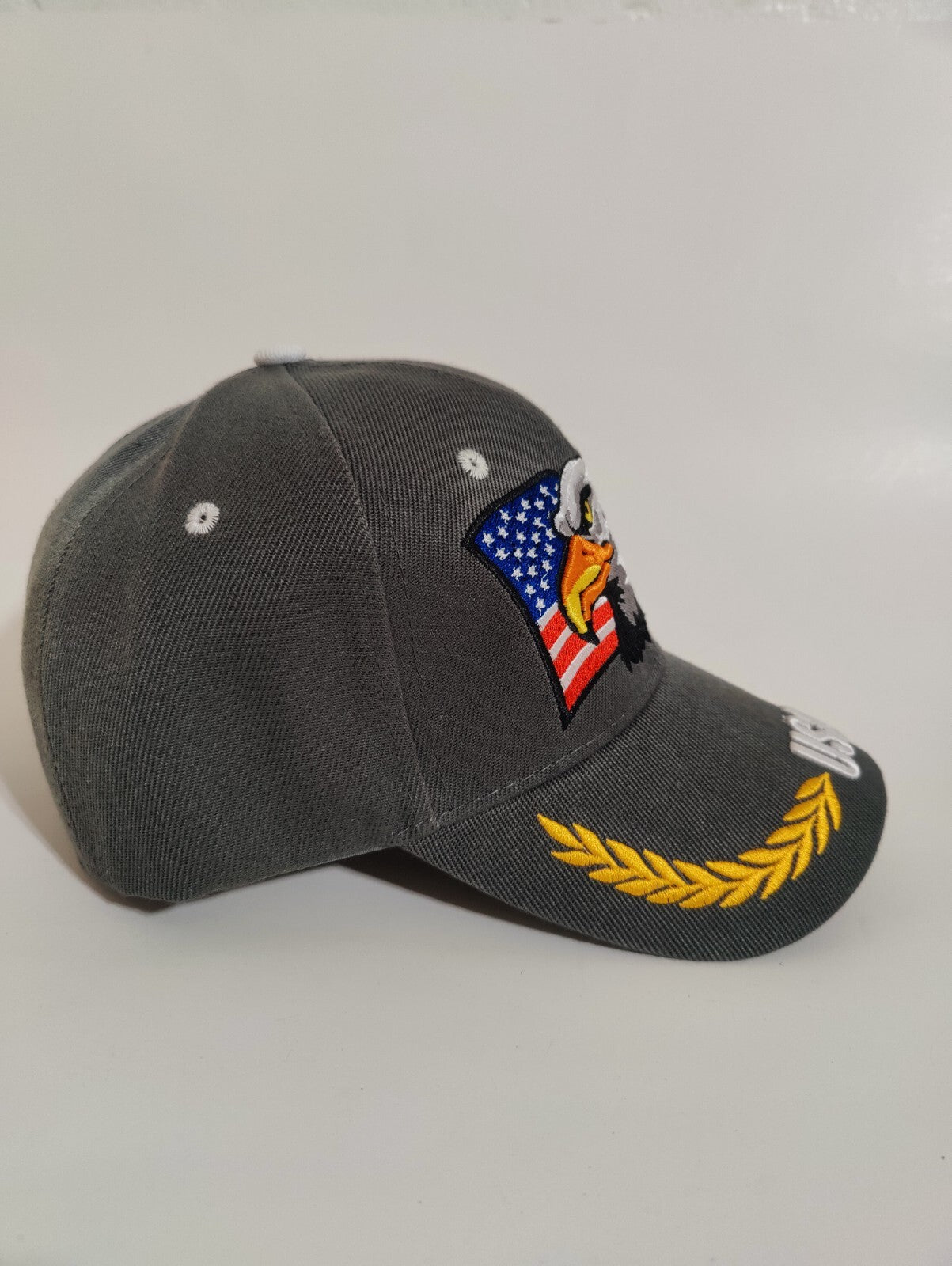 American Flag Eagle Hat Adjustable Baseball Hat American Flag Hat USA Embroidery
