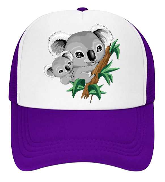 Koala Baseball Hat Trucker Hat Adjustable Unisex Hat Snapback Animal Lover Hat