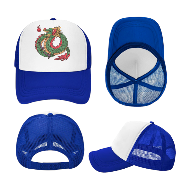 Dragon Hat Baseball Hat Trucker Hat Adjustable Snapback Hat Danger Fire Dragon