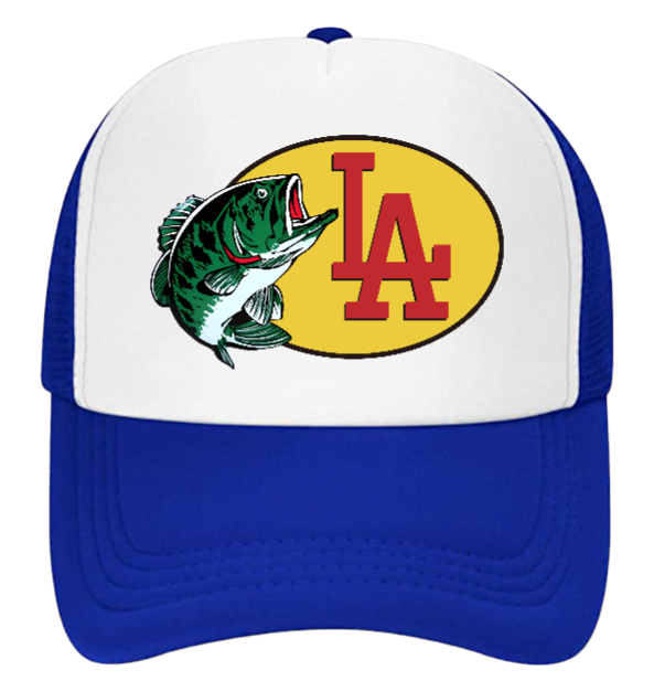 Los Angeles Hat Adjustable Snapback Trucker Hat Outdoors Fishing Hat Dodgers Hat