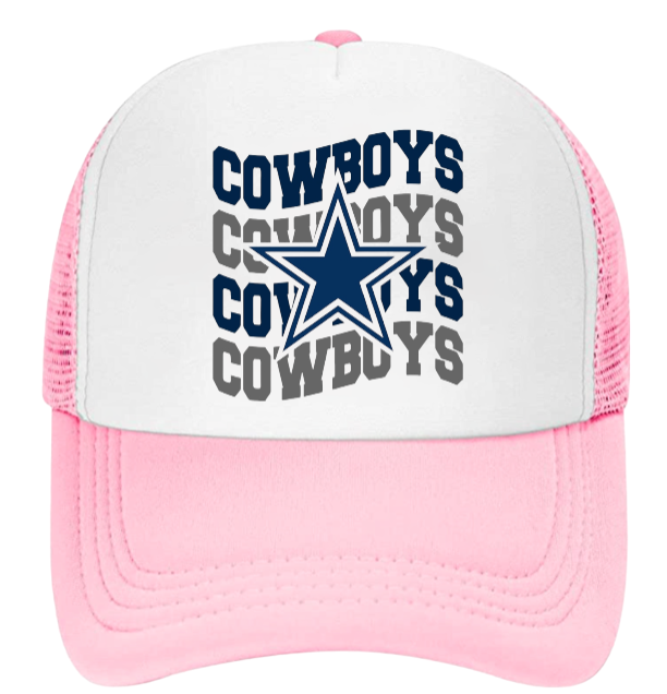 Football Hat Adjustable Snapback Trucker Hat Football Season Hat Texas Hat