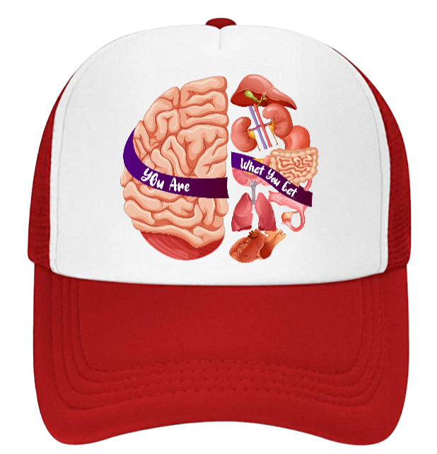 Healthy Lifestyle Hat Trucker Hat Adjustable Snapback You Are What You Eat Gym