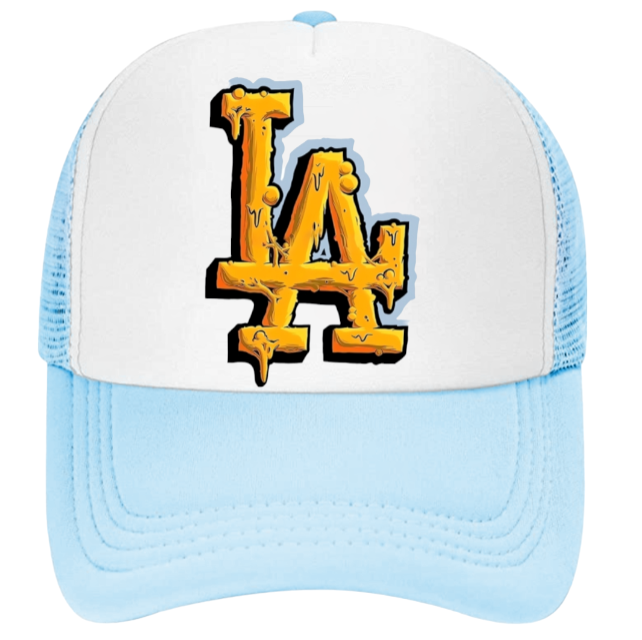 LA Dodgers Hat Adjustable Snapback Trucker Hat  Baseball Hat Los Angeles Heart