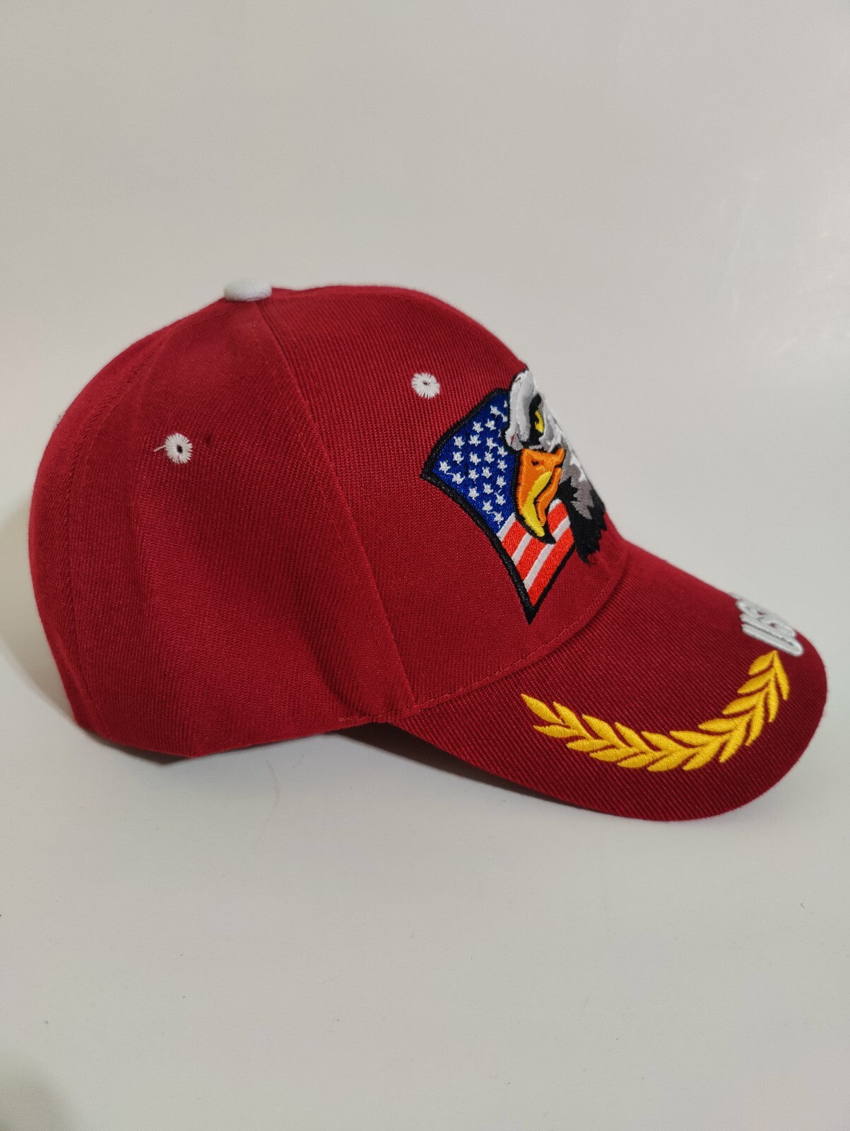 American Flag Eagle Hat Adjustable Baseball Hat American Flag Hat USA Embroidery
