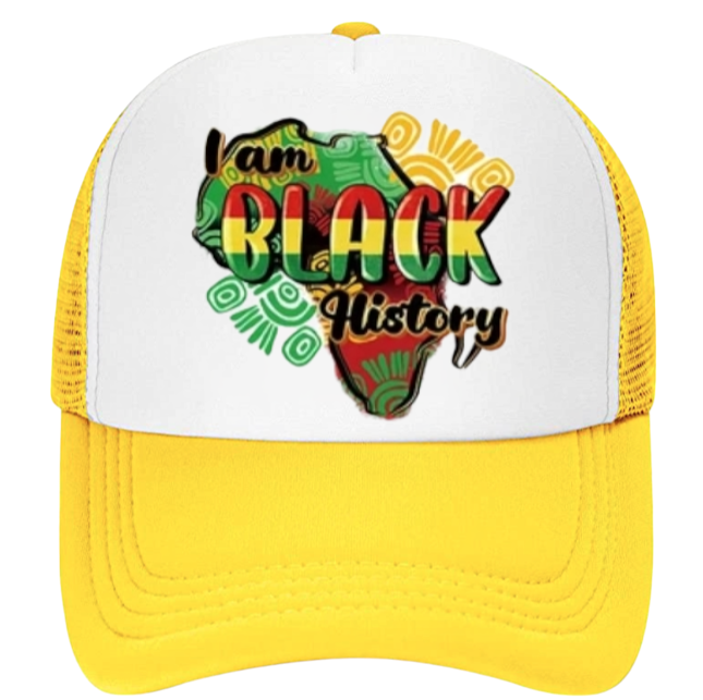 Black History Hat Trucker Hat Adjustable Snapback Hat Black History Pride Love