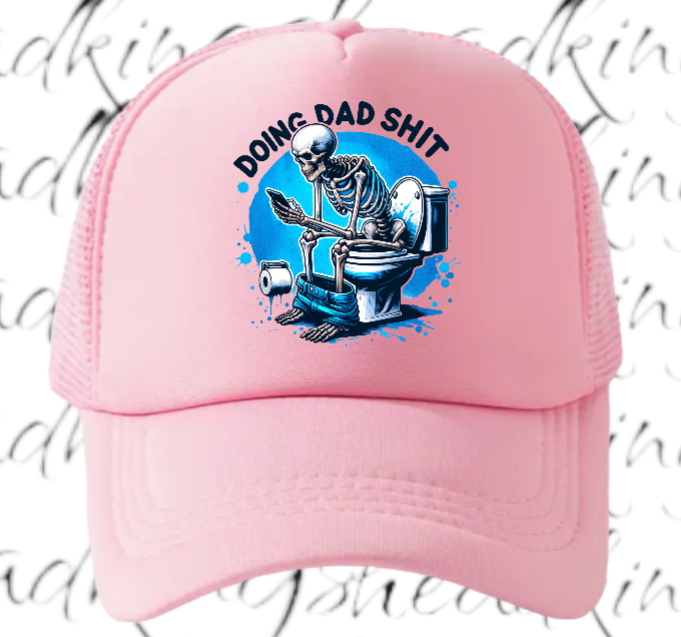 Funny Hat Dad Hat Adjustable Snapback Trucker Hat Gift for Dad Busy on Phone Hat