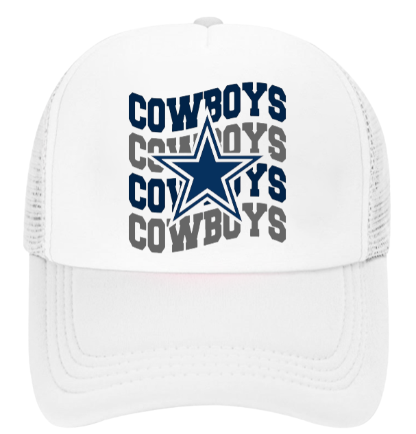 Football Hat Adjustable Snapback Trucker Hat Football Season Hat Texas Hat